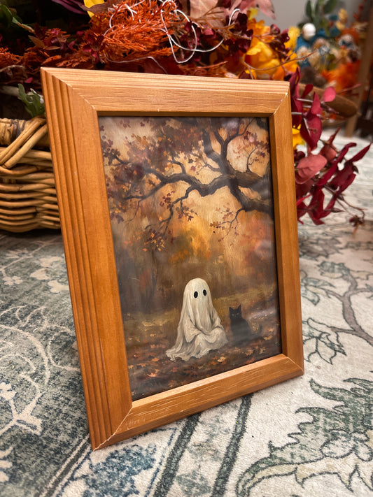 The Quiet Ghost 5x7 framed print