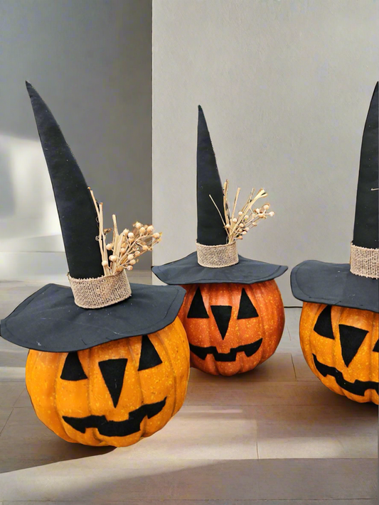 Jack-O-Lantern witches hat