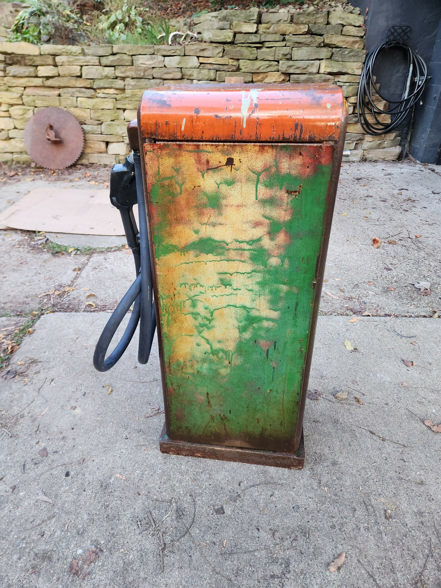 Vintage Gasboy gas pump