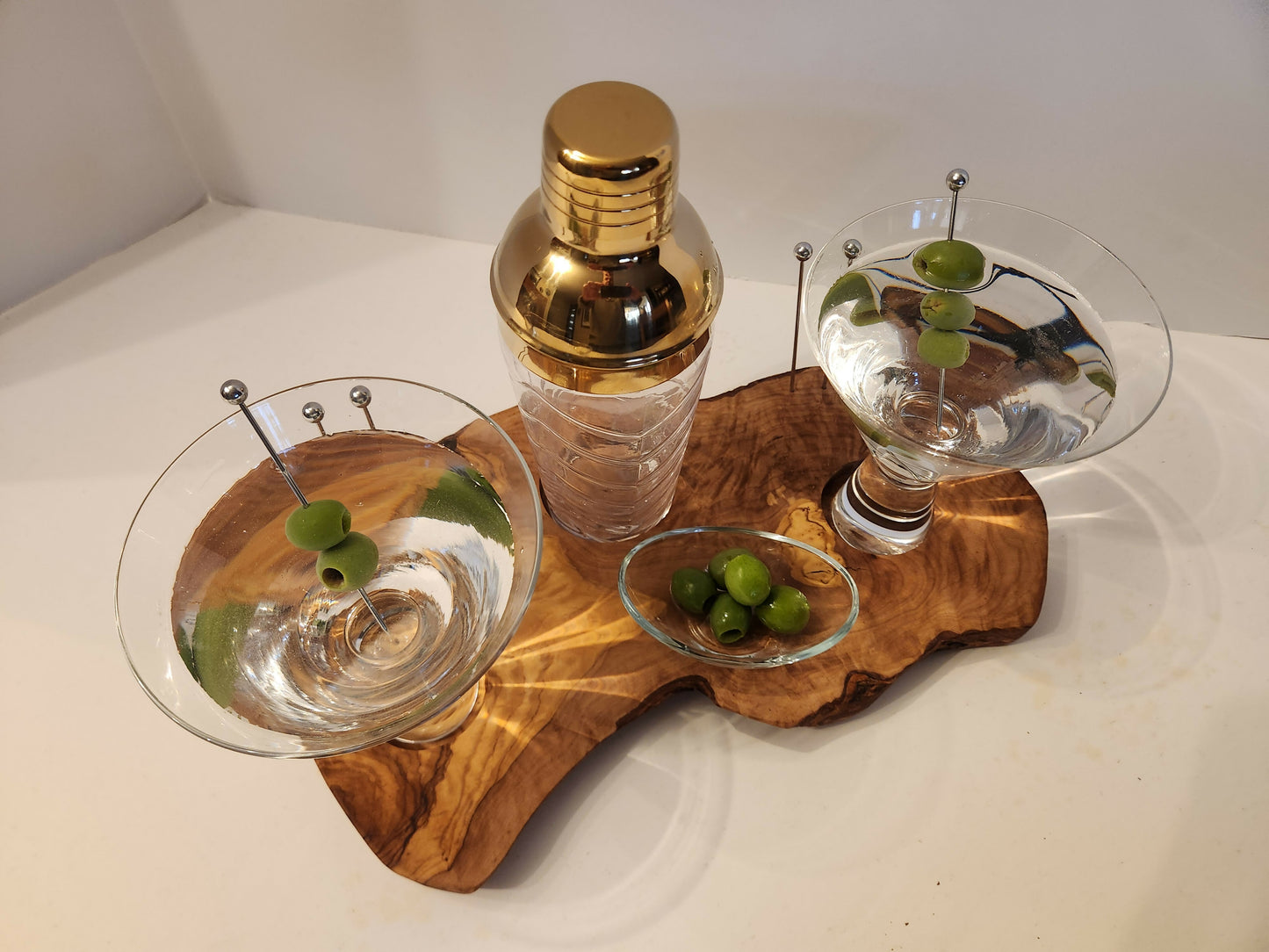 Olive wood Martini board #2