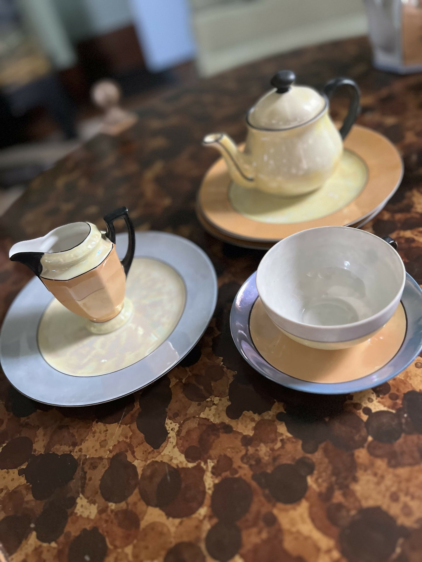 Vintage Chech Tea Set