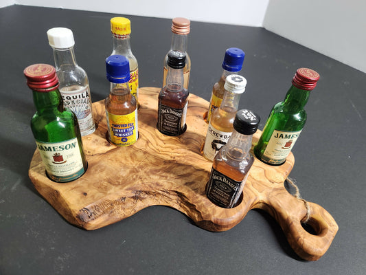 Olive wood Char-shooterie board 4