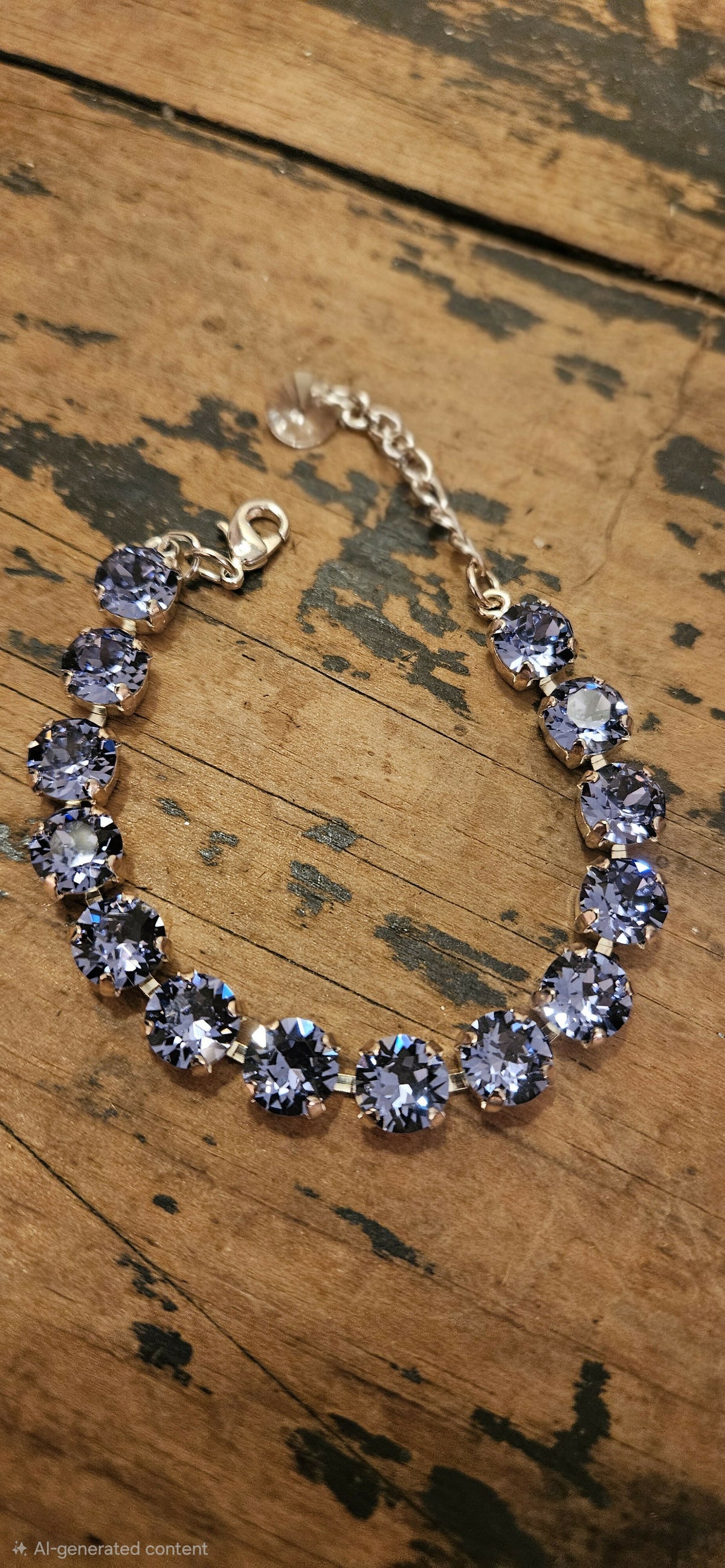 Anytime Crystals 8.5mm Swarovski Crystal Bracelet