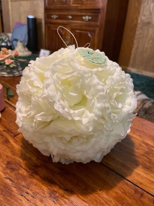 Glittered Rose Ball