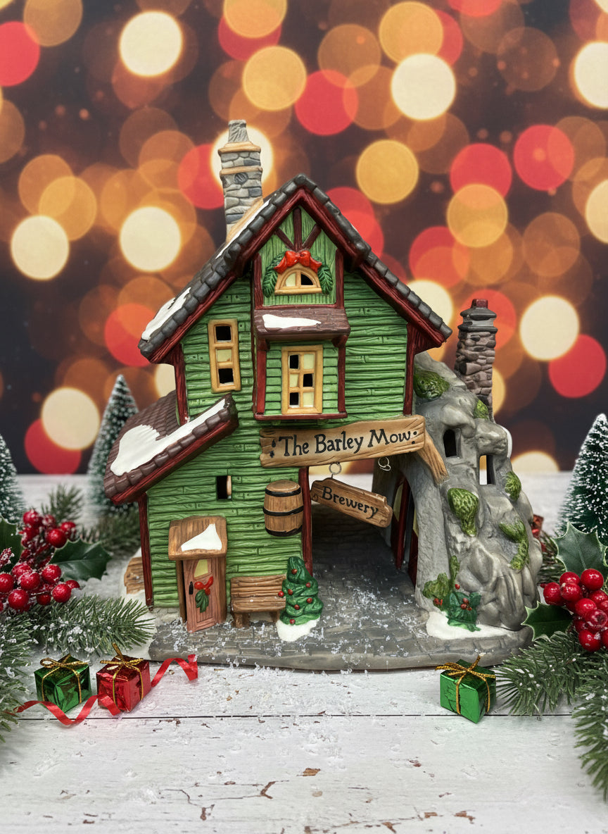 "The Barley Mow Brewery" Lighted Christmas House