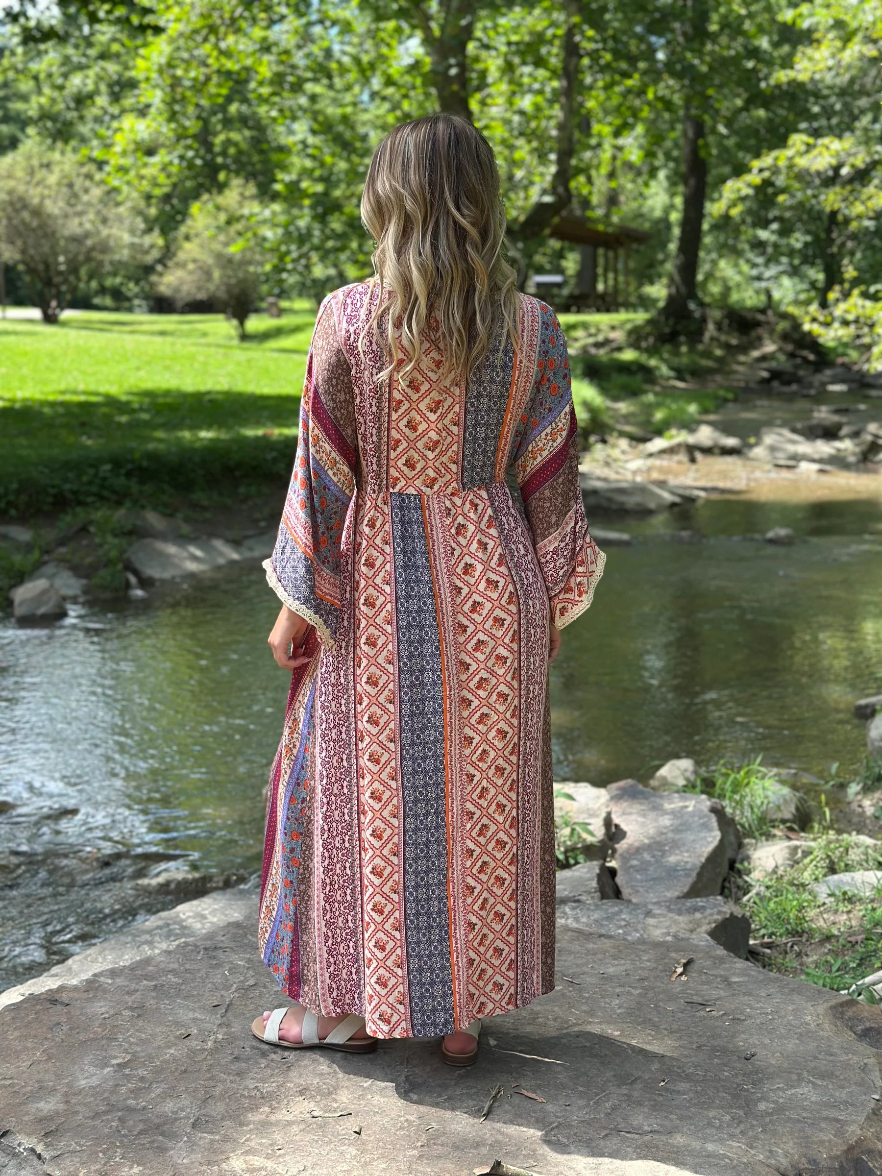 sweet escape maxi dress Lady Black Tie - Sweet Escape Pink Cranberry Maxi Dress