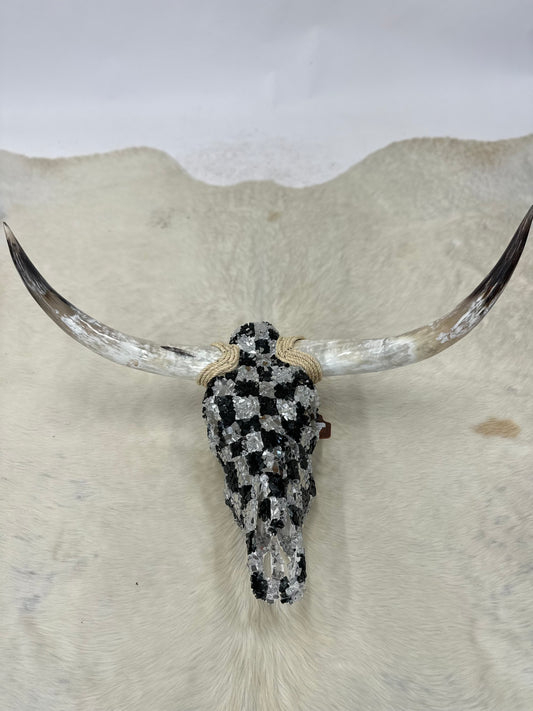 Bedazzled Cow Skull