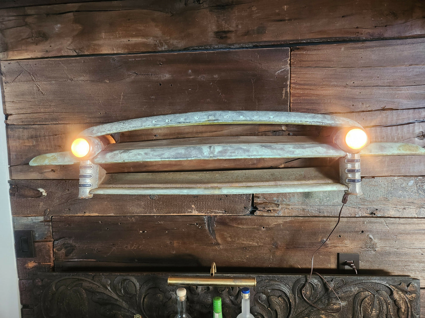 1949 Chevy Fleetline Grill wall decor