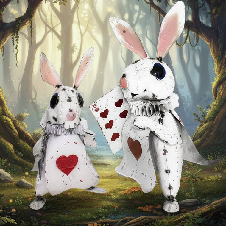 Metal White Rabbit Sr.