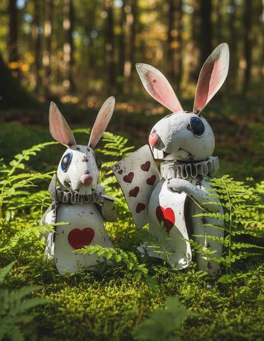 Metal White Rabbit Jr.