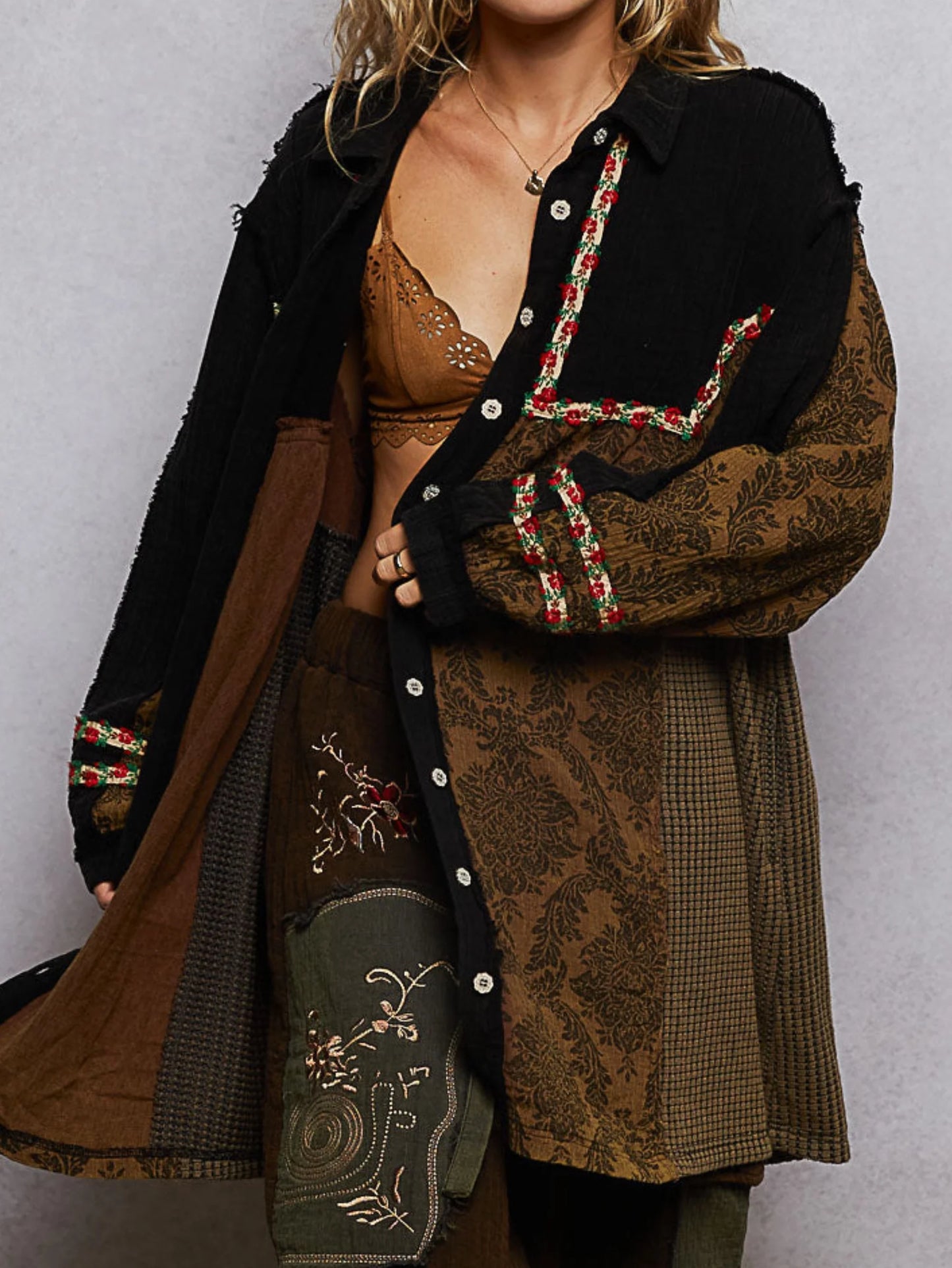 Vivienne Majestic Bloom Long Jacket