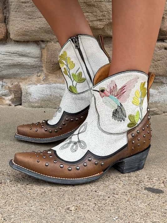 Adriel Hillstar Short Boots by Old Gringo