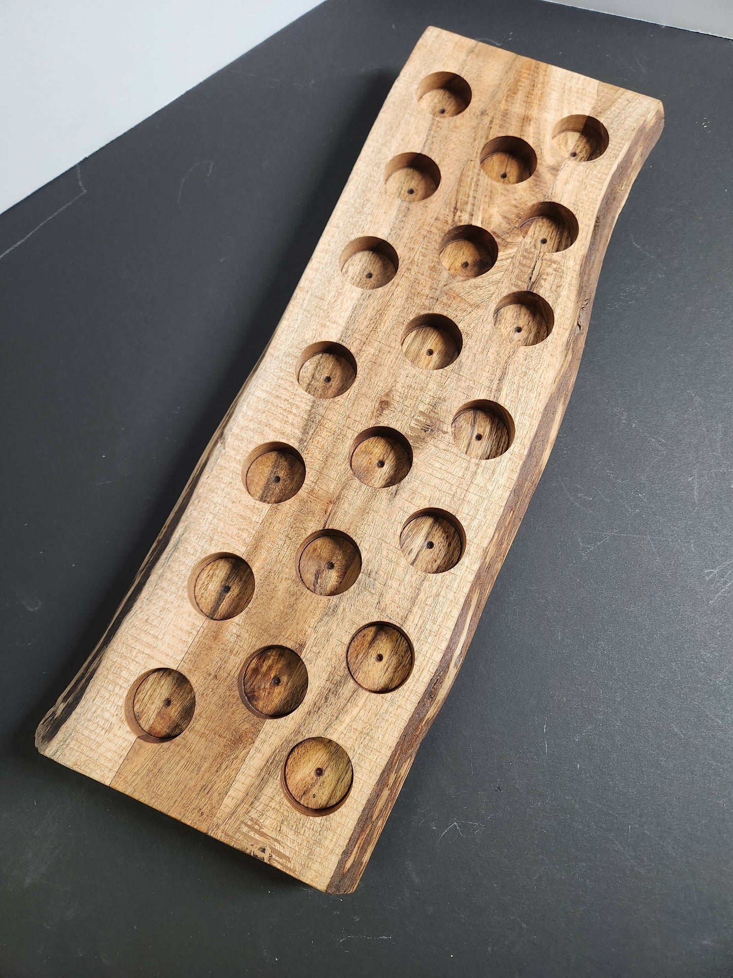 Acacia wood Char-shooterie board 18