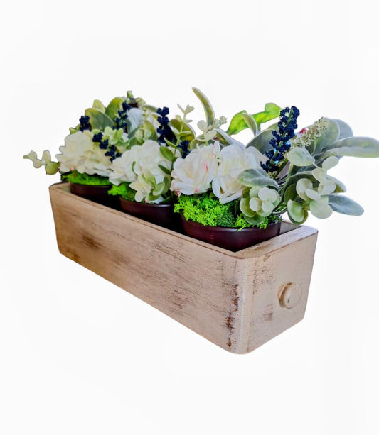 Singer Drawer Flower Decor