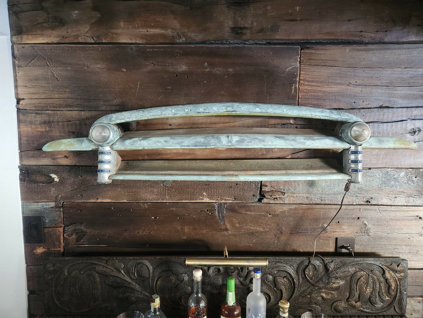 1949 Chevy Fleetline Grill wall decor