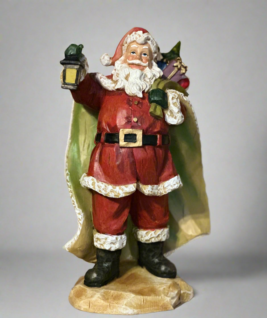 Santa with His Bag of Gifts