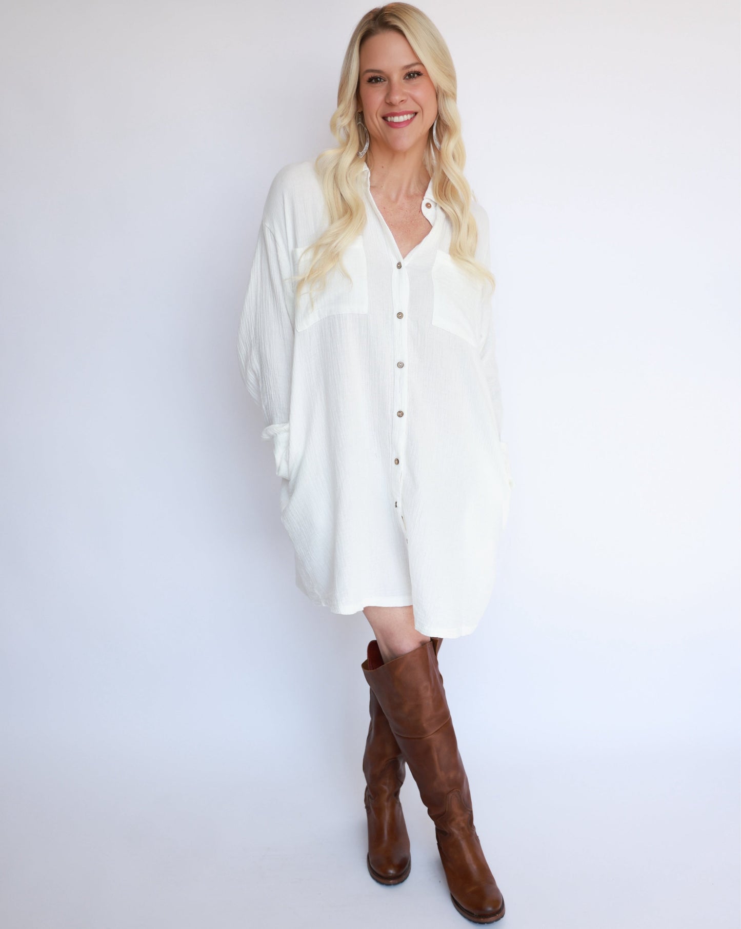 Simply Perfect Shirt Dress