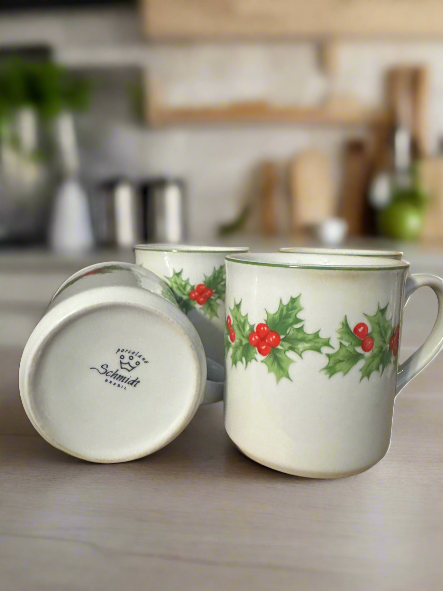 Schmidt Porcelain Brazil Coffee/Tea Mug (set of 4)