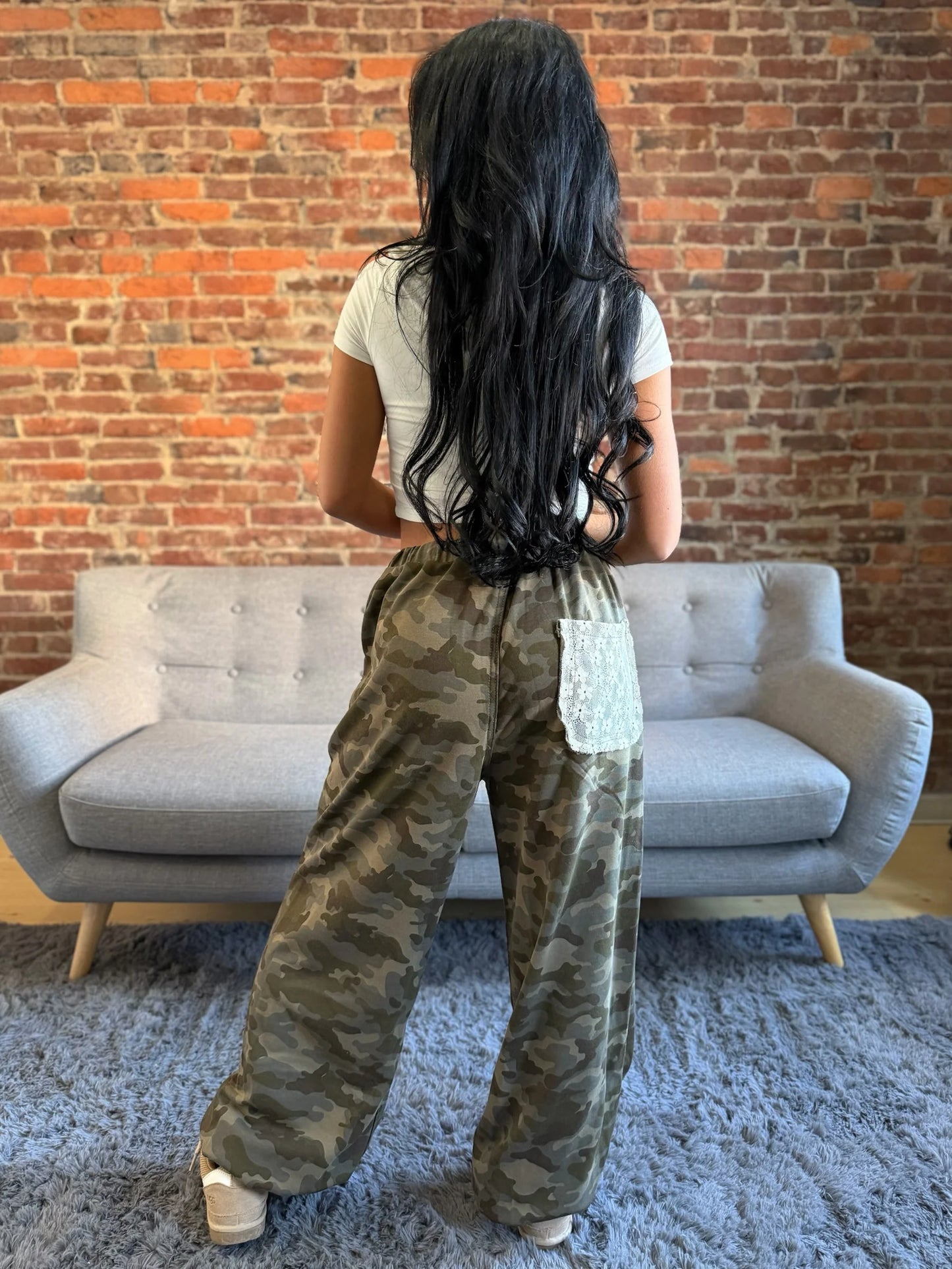 Relaxed Fit Boho Jogger Pants