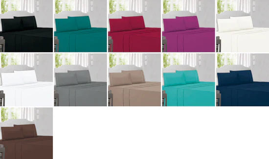 Western Linens Bed Sheets 4pc.