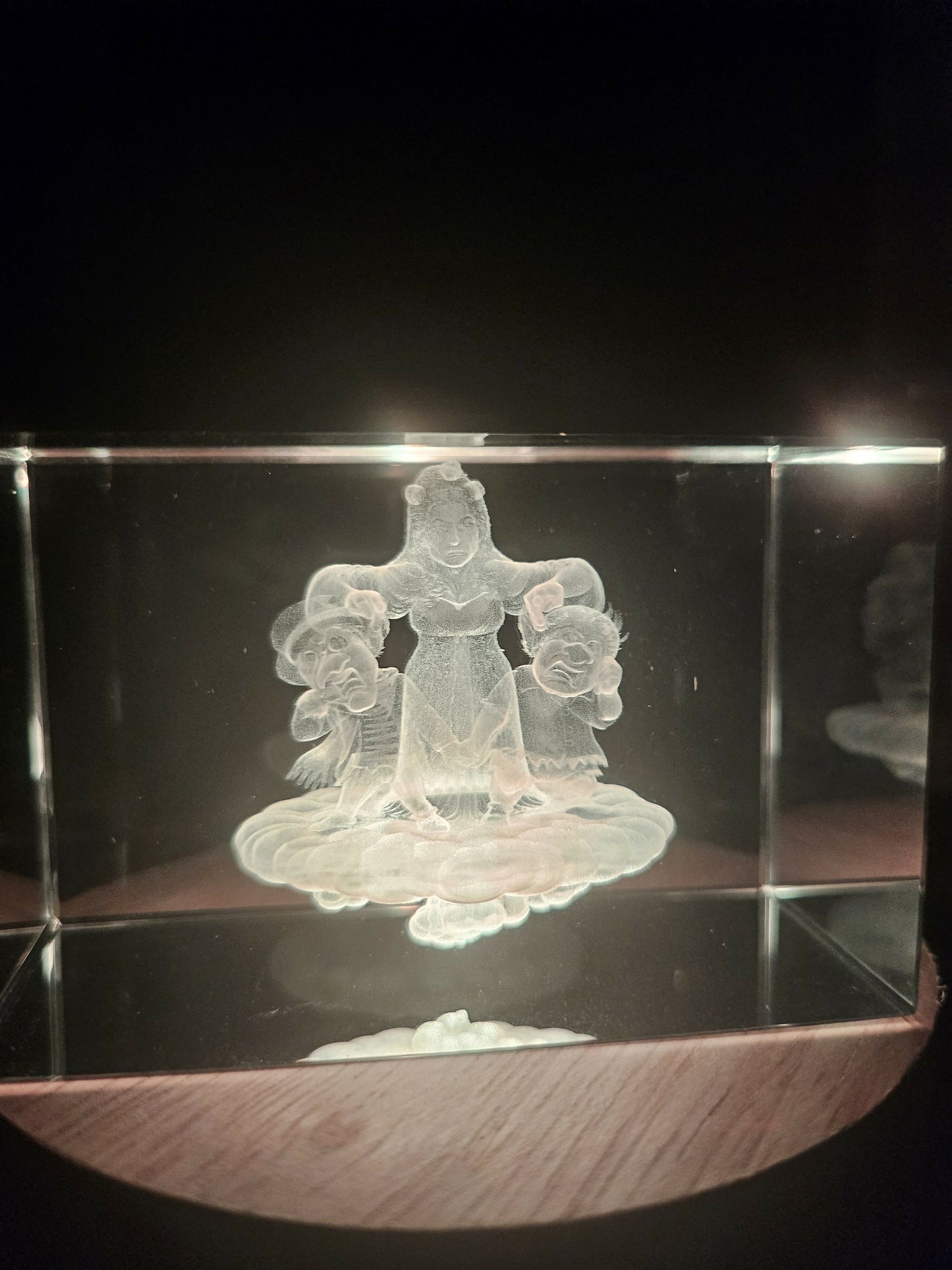 3D Inner Engraved K9 Crystal 5 Piece Series S