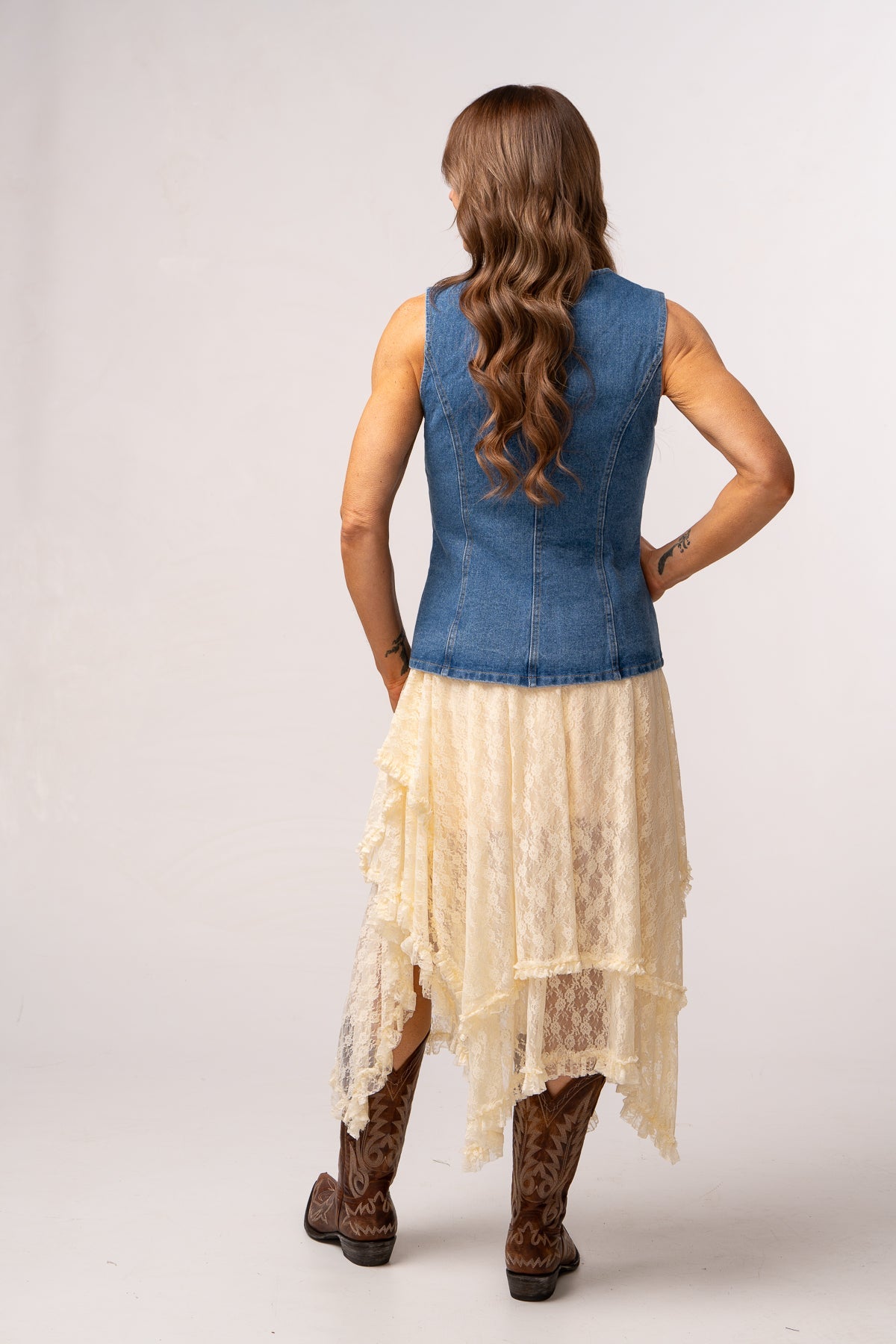 Boss Babe Denim Vest