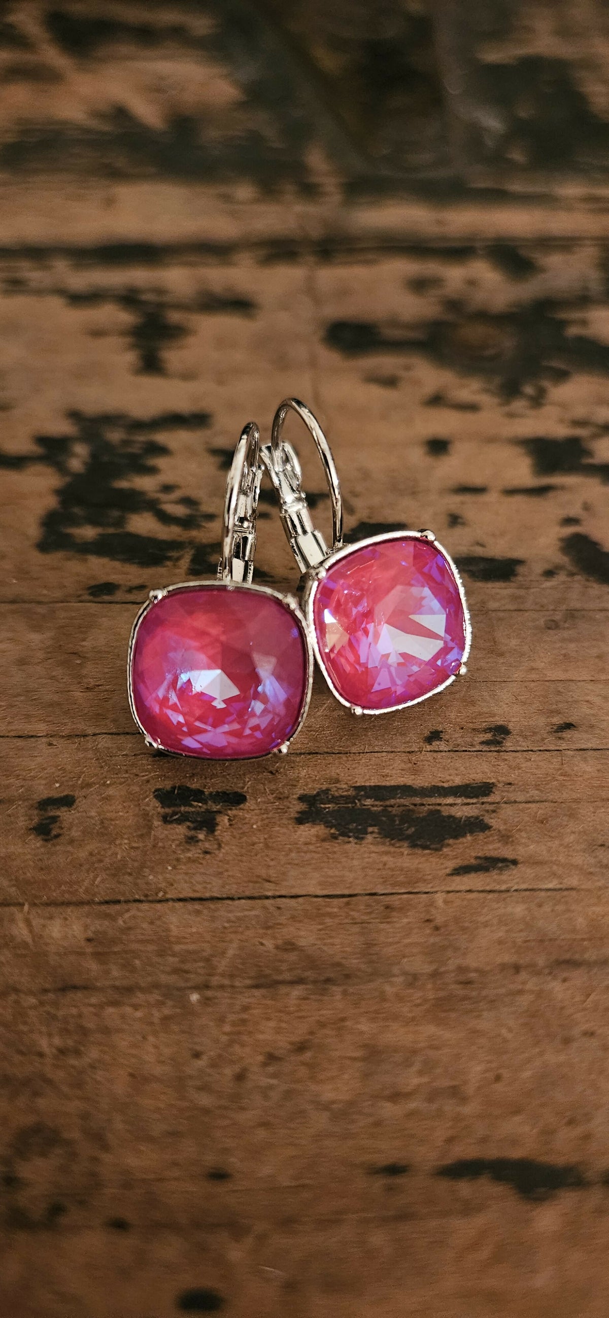 Anytime Crystals 12mm Swarovski Crystal Earrings