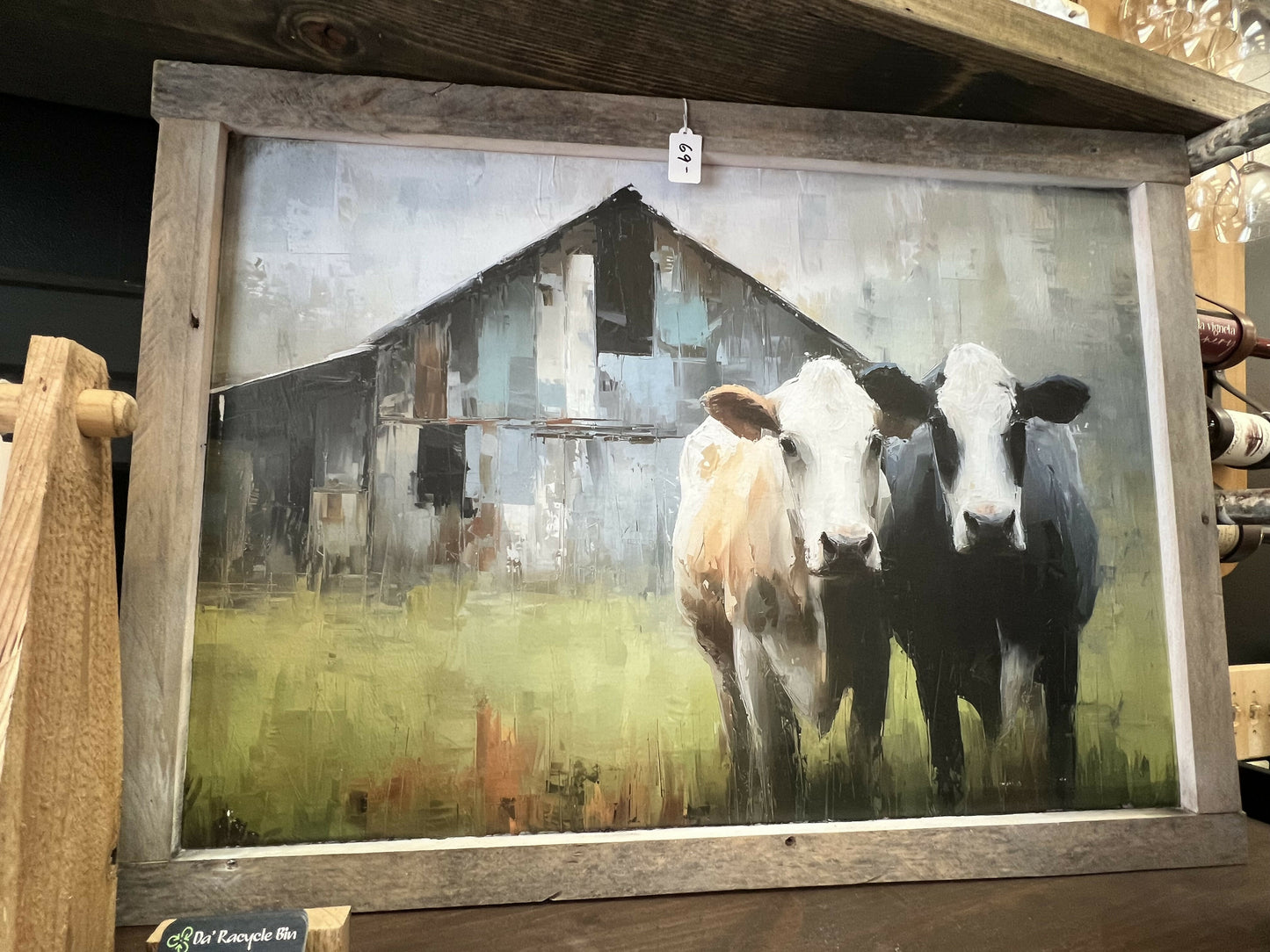 Cows Wood Wall Art
