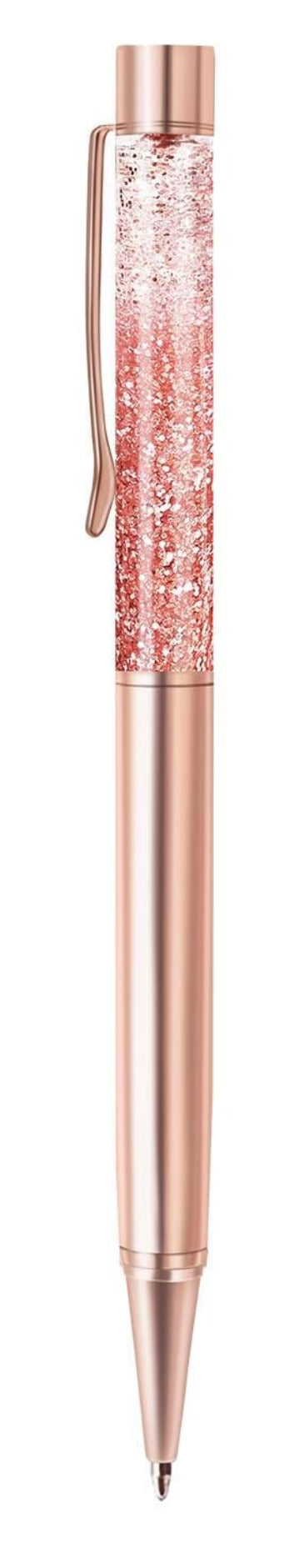 Liquid Sand Refillable Rose Gold Pen