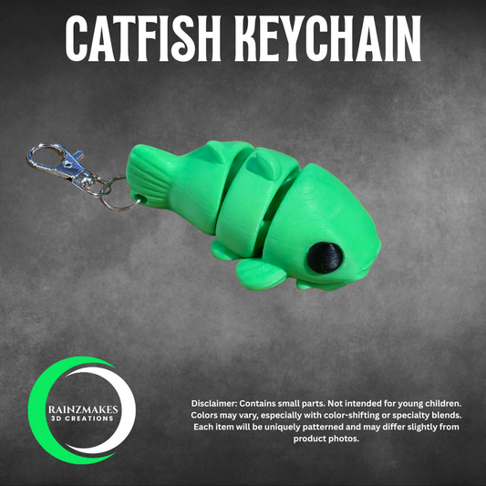 Catfish Keychain