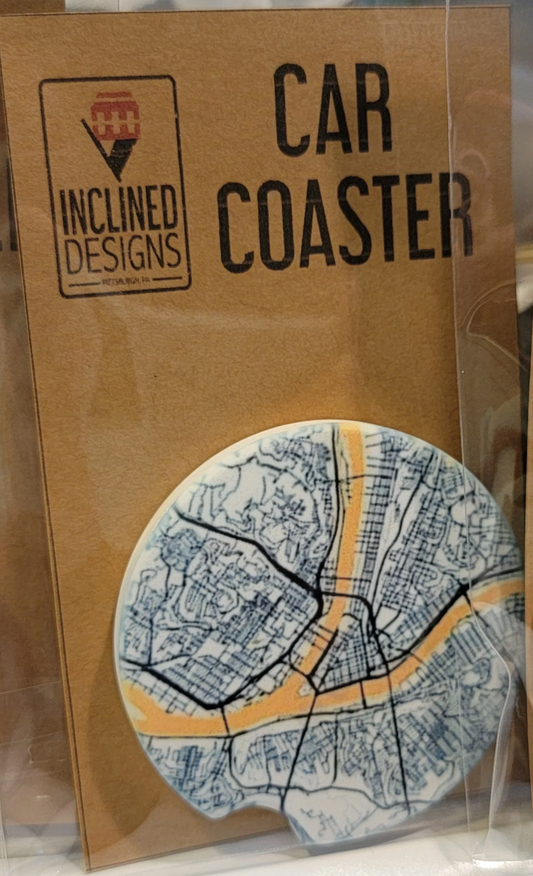 Car Coaster- Pittsburgh