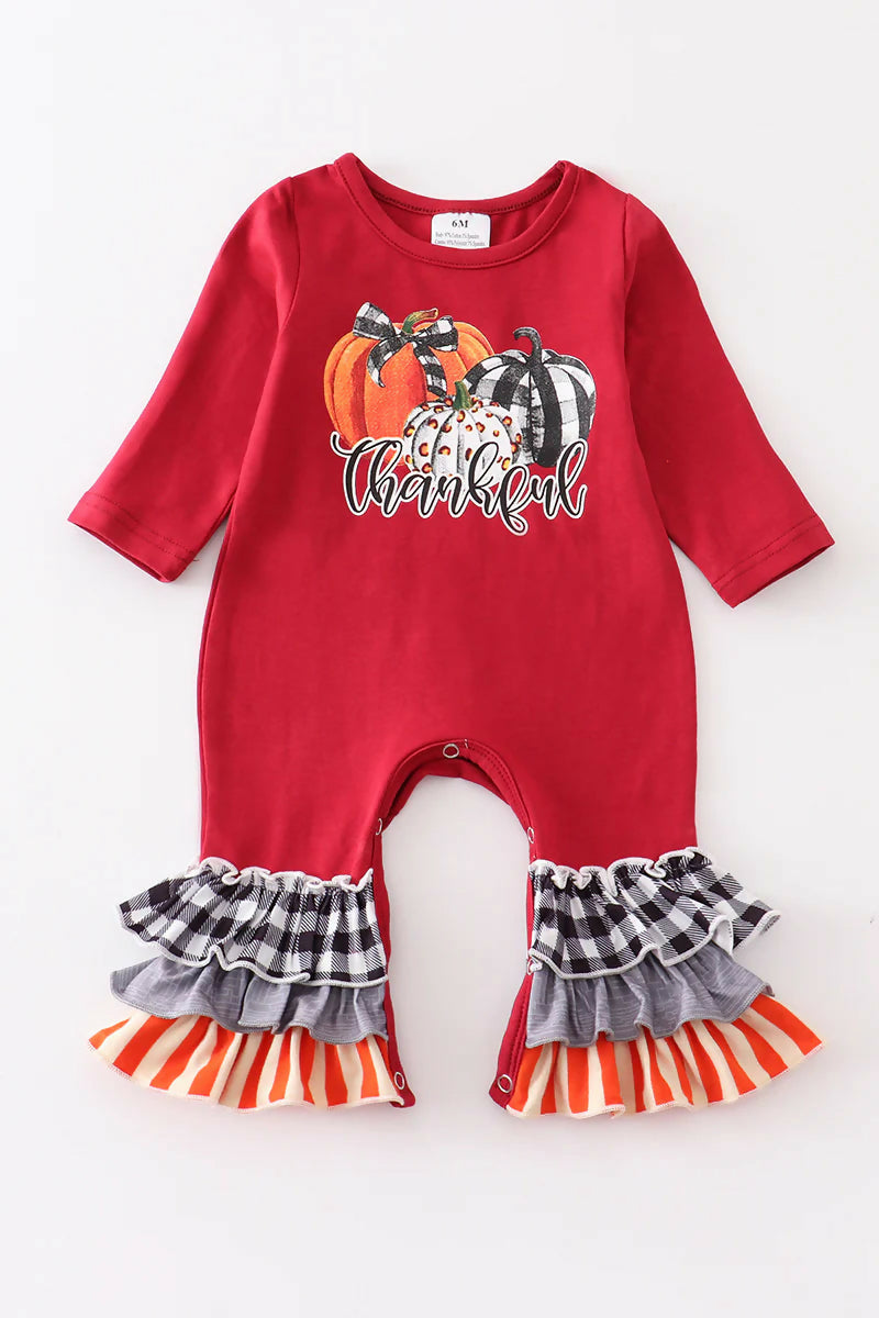 Thankful Baby Romper