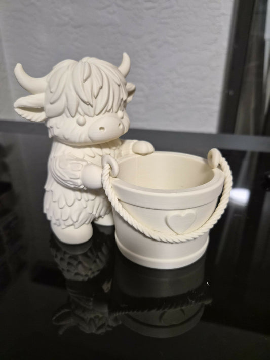Highland Cow Planter