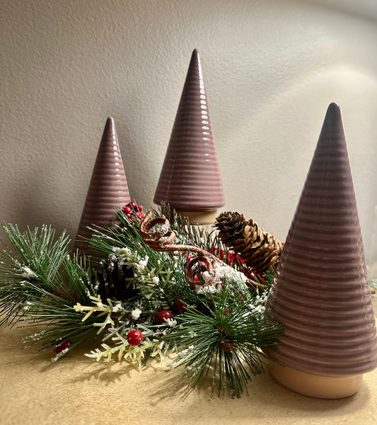 Textured Ceramic Christmas Tree