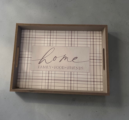Wood Tray (Family)