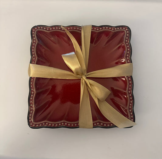 Roscher Hobnail Red Square