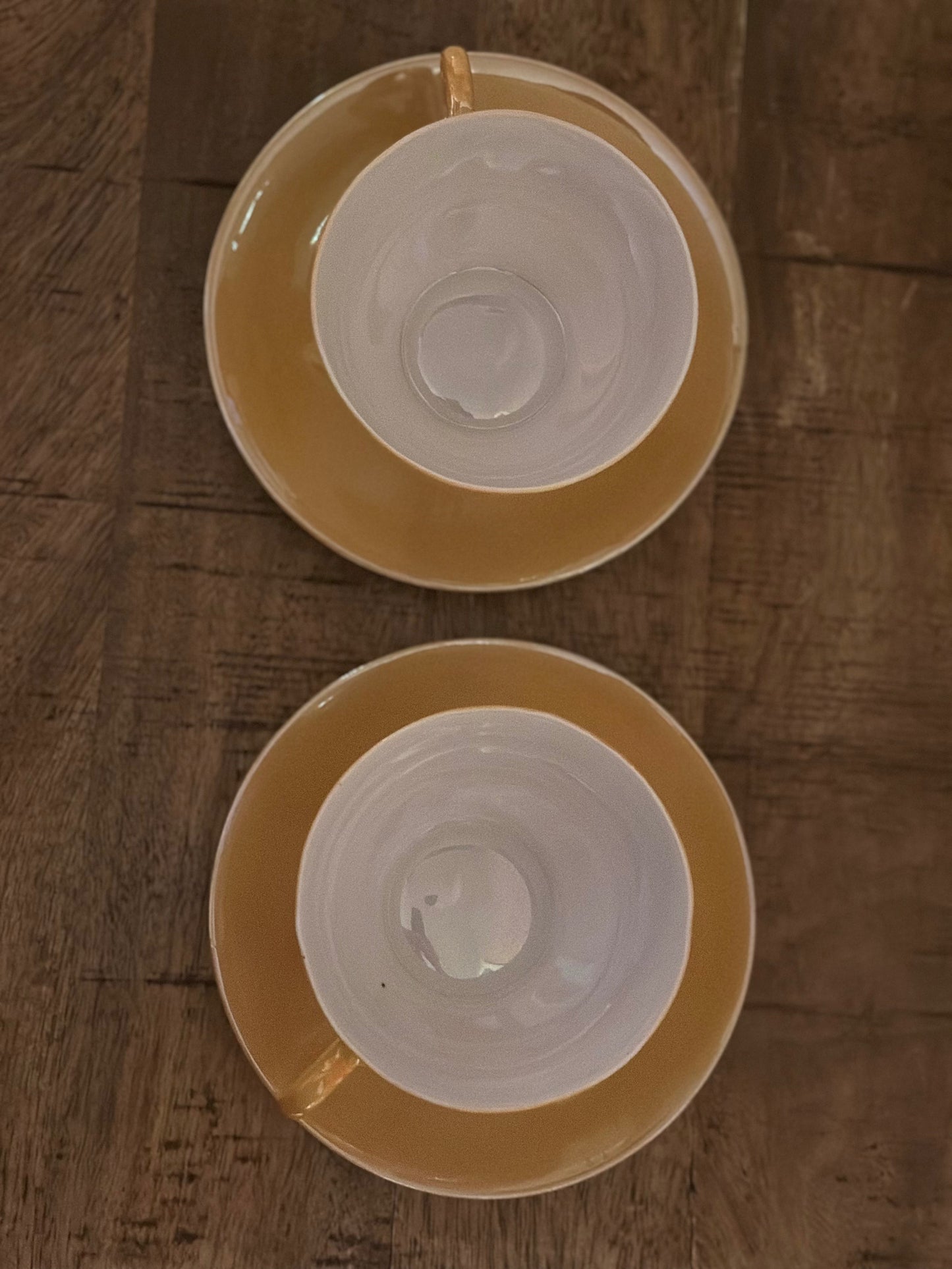 Gold Tea Cup