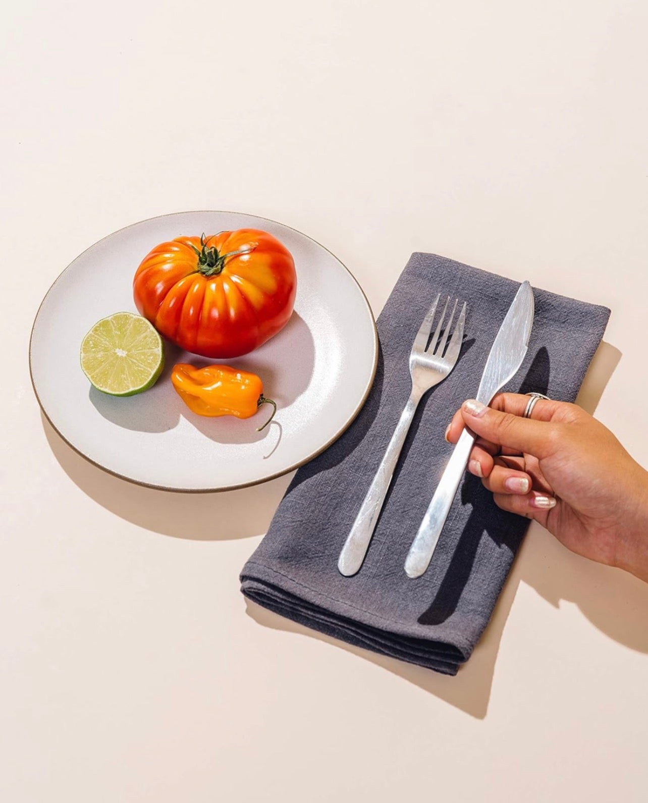 Caldo Linen Dinner Napkins