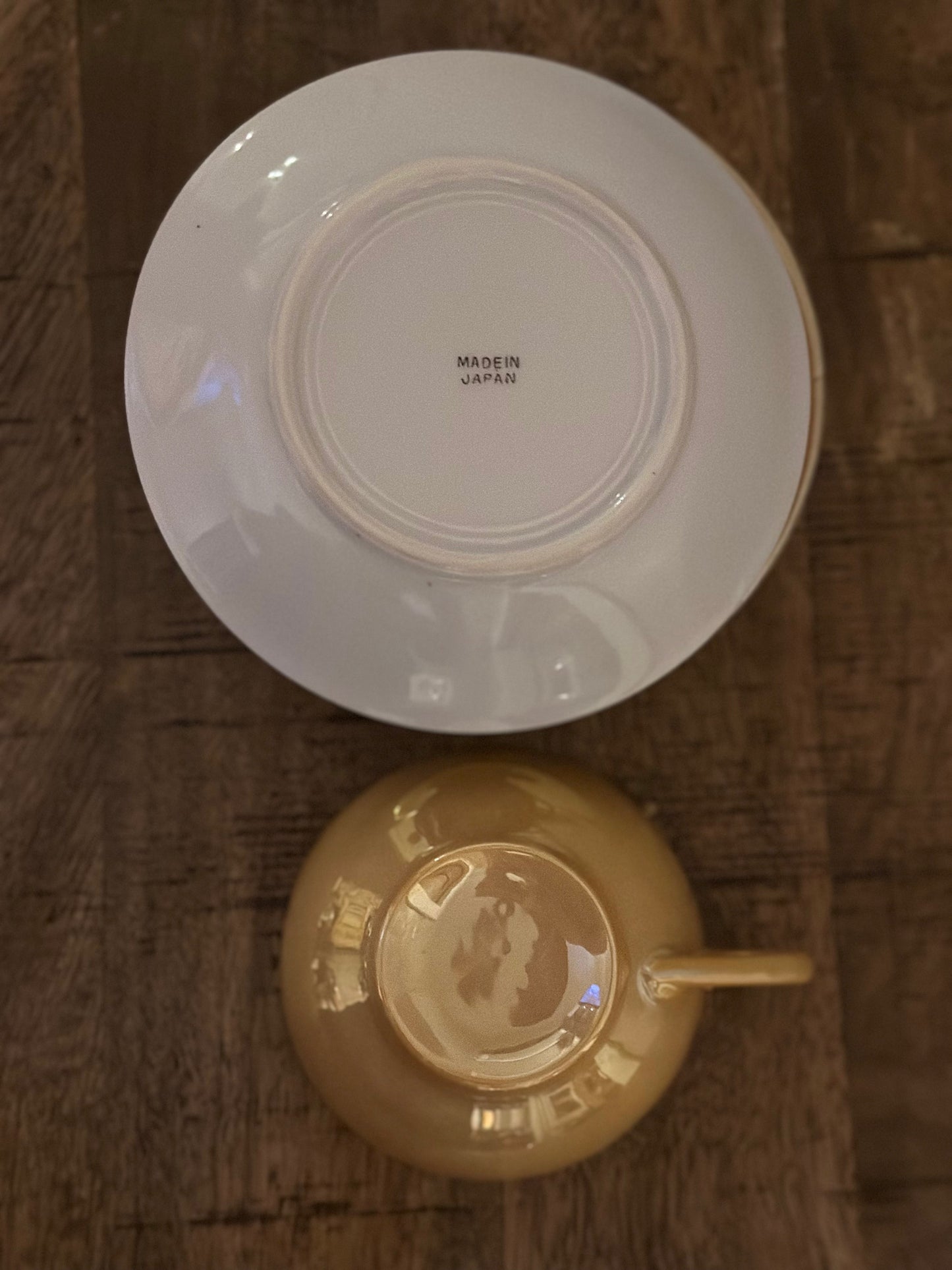 Gold Tea Cup