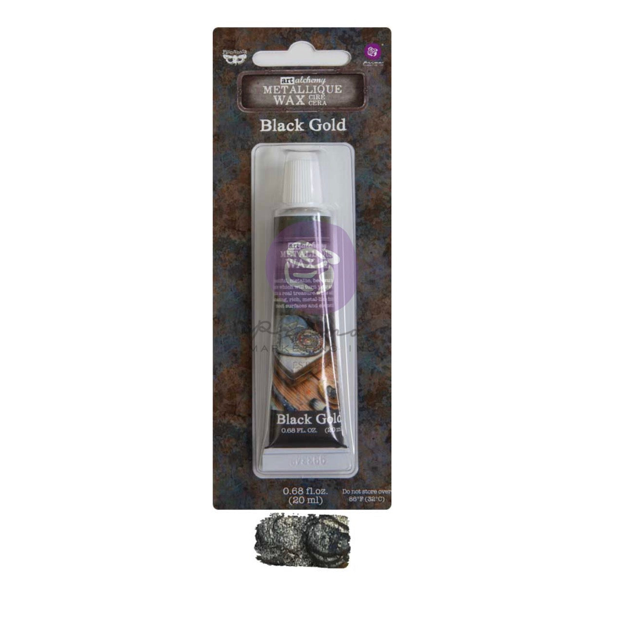 ART ALCHEMY – ANTIQUING WAX – Black Gold
