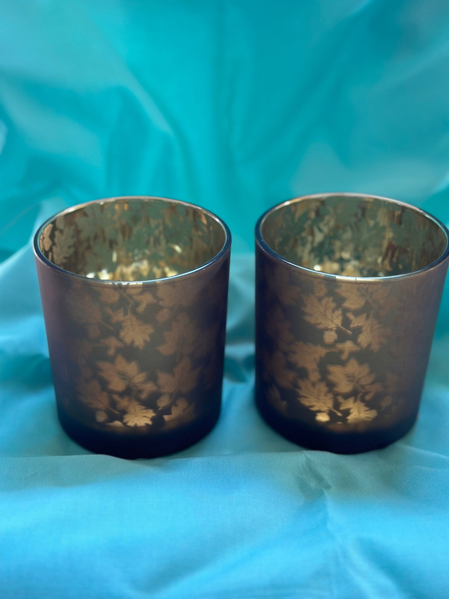 Fall votive candle holders