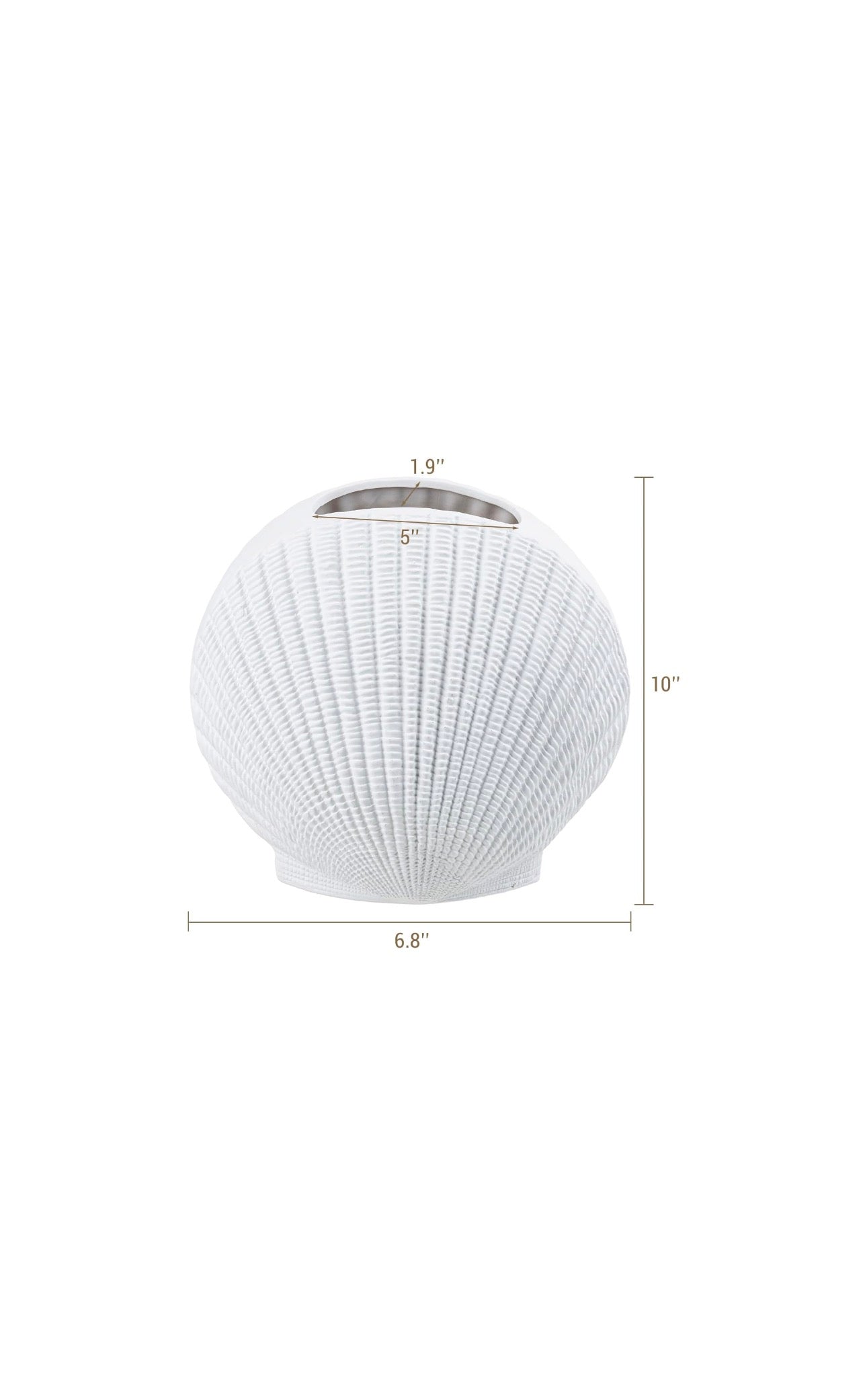 Decorative Shell Shaped Vase