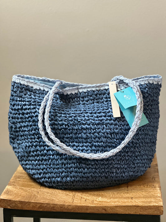 Sea Straw Bag (blue)