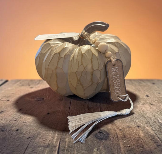 Wooden Pumpkin
