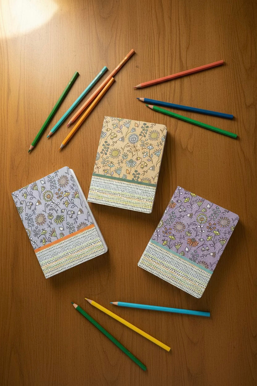 Floral notebook