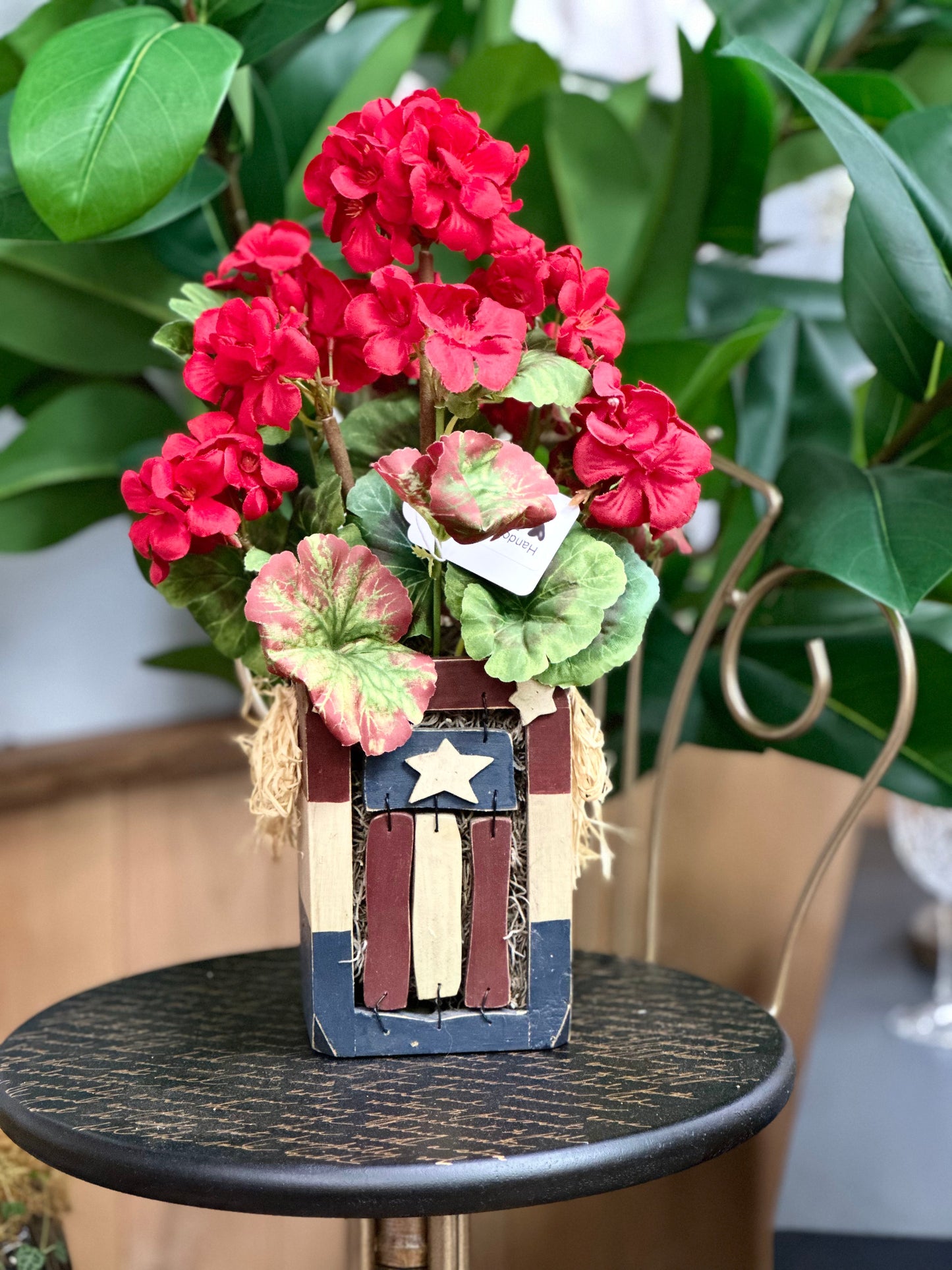 Flag Box Floral