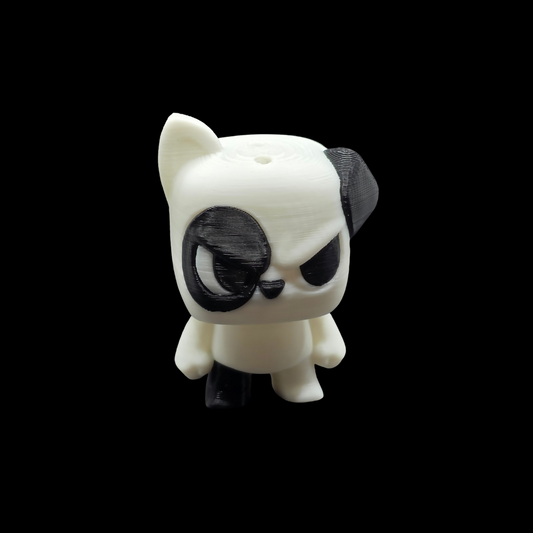 Moody Dog Keychain