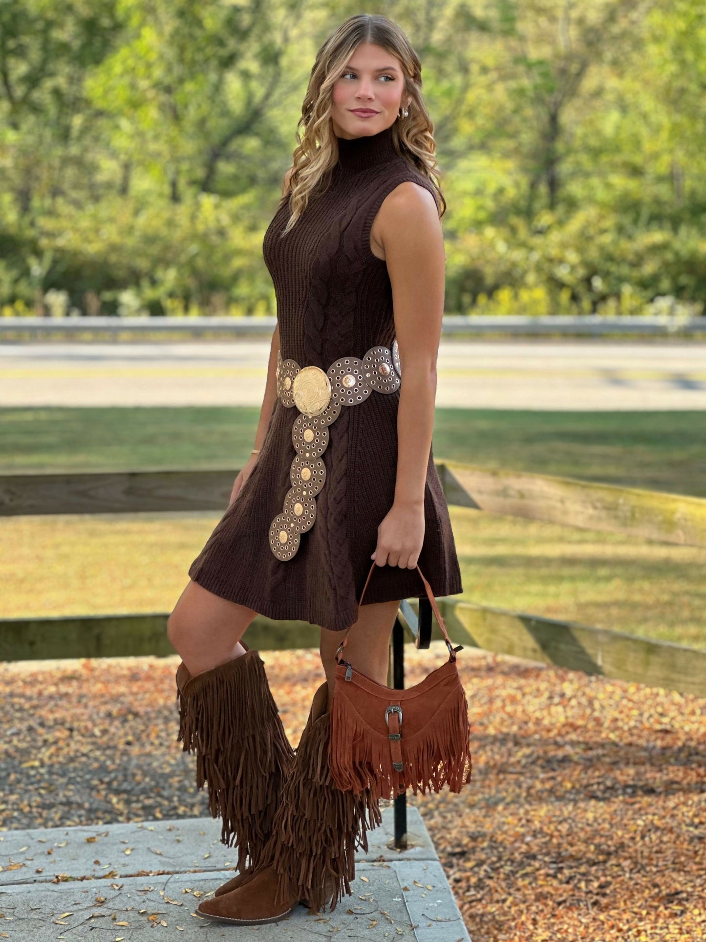 Zoe Sweater Mini Dress