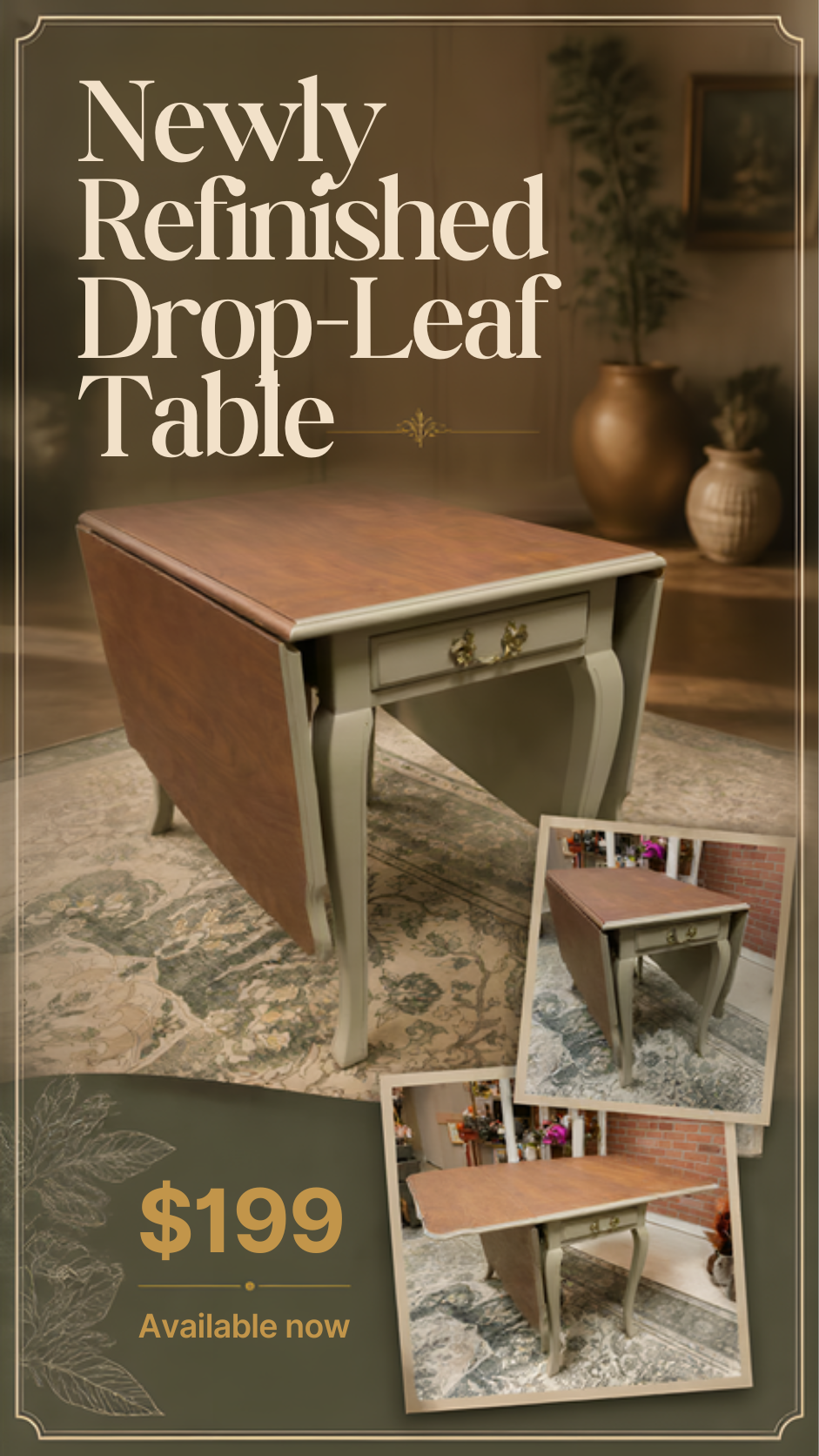 Drop Leaf Table