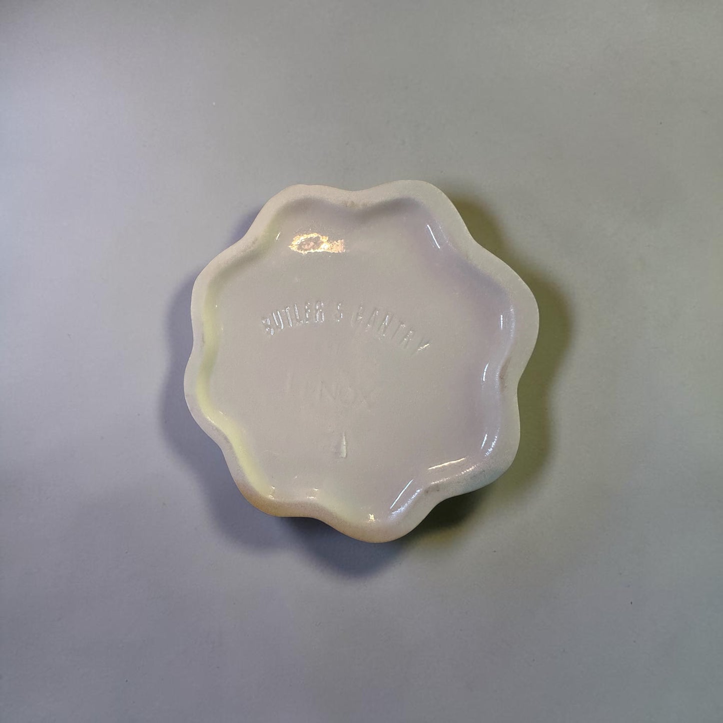 LENOX BUTLER'S PANTRY ROSE / WEAVE TEAPOT